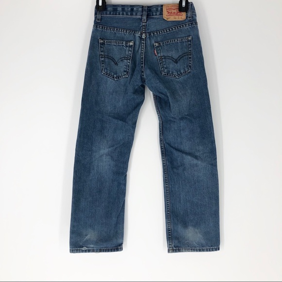 Leviβs 808 Regular Size 10 Distressed Jeans - Picture 5 of 7
